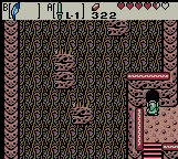 Zelda oracle of ages sur Game boy color : Les quarts de coeur