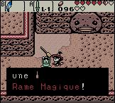 Zelda oracle of ages sur Game boy color : La quête de l'épée noble