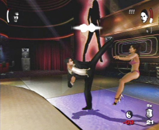 Quelle classe, tabasser une streap-teaseuse, avec la manière en plus Le test de True Crime : Streets Of L.A. sur Game Cube (GC)
