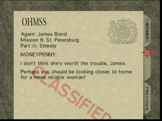 GoldenEye 007 на Nintendo 64 -  Миссия 6: St. Petersburg - часть iii: Streets