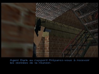PerfectDark 007 sur Nintendo 64 - Agent Mission 3 : Chicago - part 2 : Immeuble G5 : Reconnaissance