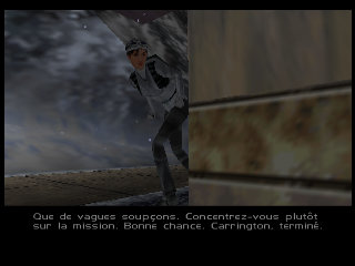 PerfectDark 007 sur Nintendo 64 -  Mission 5 : Air Base - part 1 : Air Base: Espionage