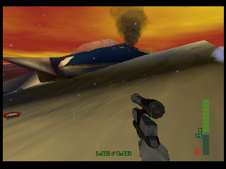 PerfectDark 007 sur Nintendo 64 - Agent spécial Mission 5 : Air Base - part 3 : Crash Site: Confrontation PerfectDark 007 sur Nintendo 64 - Agent spécial Mission 5 : Air Base - part 3 : Crash Site: Confrontation