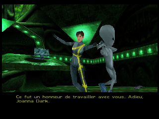 PerfectDark 007 sur Nintendo 64 - Agent Mission 6 : Ocean - part 2 : Deep Sea : Nullify Threat