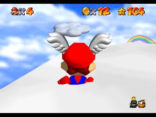 Super Mario 64 sur N64 - L'étoile au delà de l'arc-en-ciel Super Mario 64 sur N64 - L'étoile au delà de l'arc-en-ciel