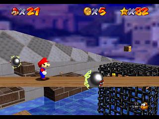 Super Mario 64 (N64 mini, Switch and DS) - - Top o' the Town Super Mario 64 (N64 mini, Switch and DS) - - Top o' the Town