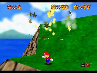 Super Mario 64 (n64 mini, Switch et DS) - - Au sommet de l'Île des Géants Super Mario 64 (n64 mini, Switch et DS) - - Au sommet de l'Île des Géants