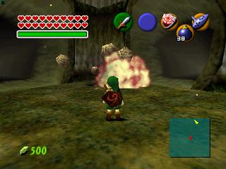 Zelda Ocarina Of Time : 비밀 동굴
