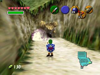 Zelda Ocarina Of Time : 비밀 동굴
