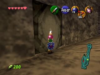 Zelda Ocarina Of Time : 비밀 동굴