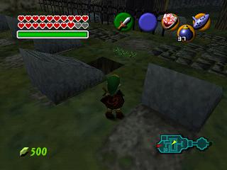 Zelda Ocarina Of Time : 비밀 동굴