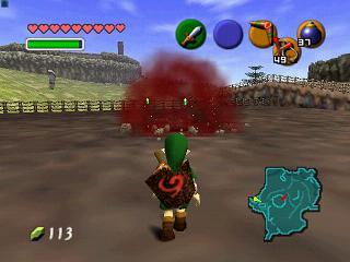 Zelda Ocarina Of Time : 비밀 동굴