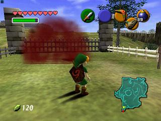 Zelda Ocarina Of Time : 비밀 동굴