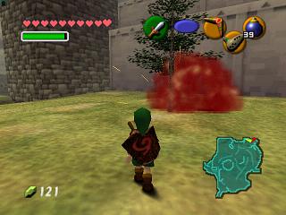 Zelda Ocarina Of Time : 비밀 동굴