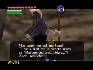 Zelda Ocarina Of Time : مهمة الأقنعة
