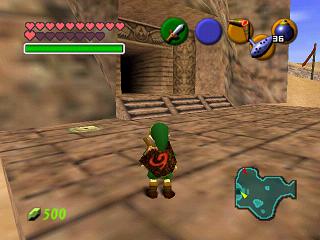 Zelda Ocarina Of Time : Le buche dei fagioli Zelda Ocarina Of Time : Le buche dei fagioli