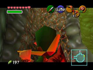 Zelda Ocarina Of Time : Les skulltulas d'or des temples (donjons)