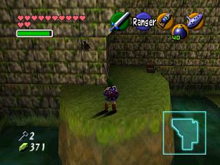Zelda Ocarina Of Time : Les skulltulas d'or des temples (donjons)