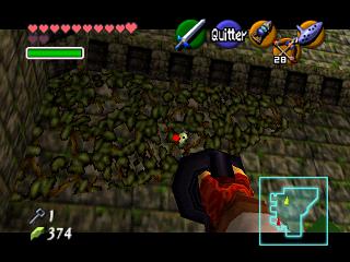 Zelda Ocarina Of Time : Les skulltulas d'or des temples (donjons)
