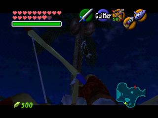 Zelda Ocarina Of Time : Les skulltulas d'or du monde extérieur