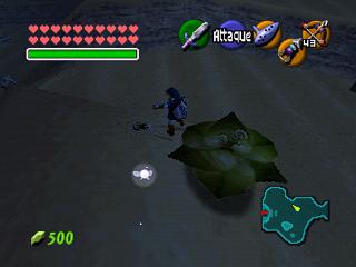 Zelda Ocarina Of Time : Les skulltulas d'or du monde extérieur
