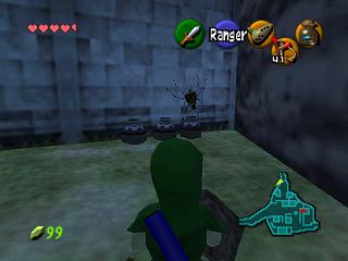 Zelda Ocarina Of Time : Les skulltulas d'or du monde extérieur