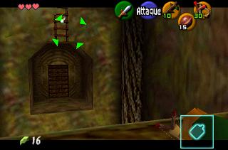 Zelda Ocarina Of Time on N64 : The Deku Tree