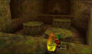 Zelda Ocarina Of Time on N64 : The Deku Tree