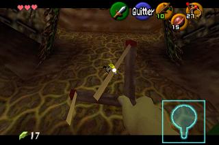 Zelda Ocarina Of Time on N64 : The Deku Tree