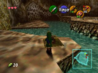 Zelda Ocarina Of Time on N64 : The Deku Tree