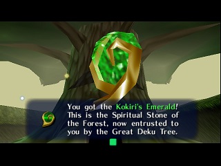 Zelda Ocarina Of Time on N64 : The Deku Tree