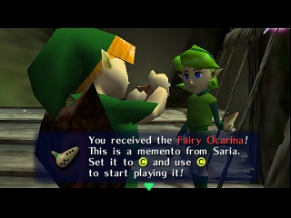 Zelda Ocarina Of Time on N64 : Hyrule Field Zelda Ocarina Of Time on N64 : Hyrule Field