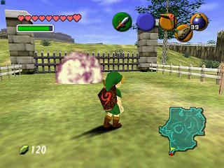 Zelda Ocarina Of Time on N64 : Touring the Villages