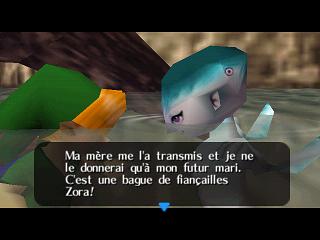 Zelda Ocarina Of Time sur N64 : Le ventre de Jabu Jabu