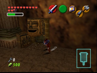 Zelda Ocarina Of Time Master Quest N64版 : 火之神殿