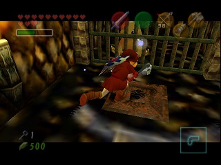 Zelda Ocarina Of Time Master Quest N64版 : 火之神殿