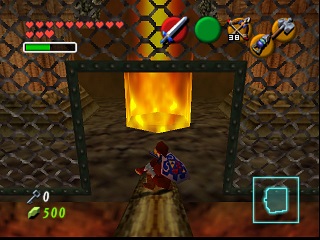Zelda Ocarina Of Time Master Quest N64版 : 火之神殿