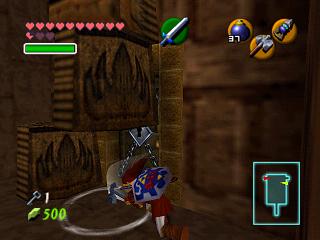 Zelda Ocarina Of Time sur N64 : Le temple du feu Zelda Ocarina Of Time sur N64 : Le temple du feu