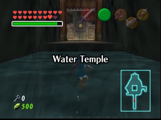 Zelda Ocarina Of Time N64版 - 水之神殿
