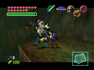 Zelda Ocarina Of Time sur N64 : Le temple de l'ombre Zelda Ocarina Of Time sur N64 : Le temple de l'ombre