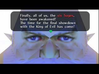 Zelda Ocarina Of Time en N64 : El Templo del Espíritu (link adulto)
