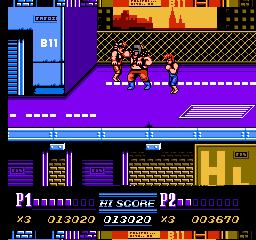 Прохождение Double Dragon 2 на Nes: Миссия 1 - Into the Turf Прохождение Double Dragon 2 на Nes: Миссия 1 - Into the Turf