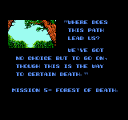 Soluzione di Double Dragon 2 su Nes: Missione 5 - Forest of death
