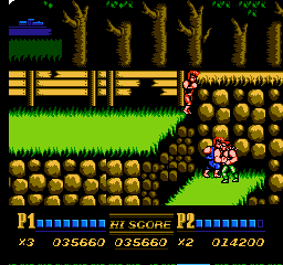 Soluzione di Double Dragon 2 su Nes: Missione 5 - Forest of death