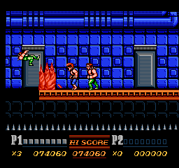 Double Dragon 2 на Nes: Туториал - Меню и спецприемы (и обычные)