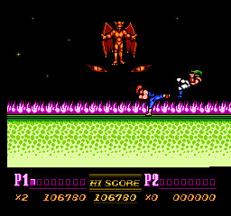 Double Dragon 2 на Nes: Туториал - Меню и спецприемы (и обычные)