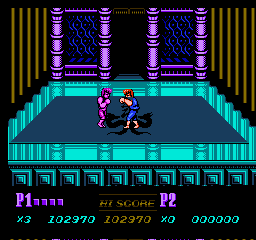 Double Dragon 2 на Nes: Туториал - Меню и спецприемы (и обычные)