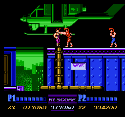 Double Dragon 2 на Nes: Туториал - Меню и спецприемы (и обычные)