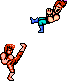 Double Dragon 2 на Nes: Туториал - Меню и спецприемы (и обычные)
