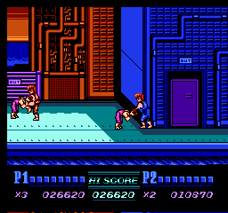 Double Dragon 2 на Nes: Туториал - Меню и спецприемы (и обычные)